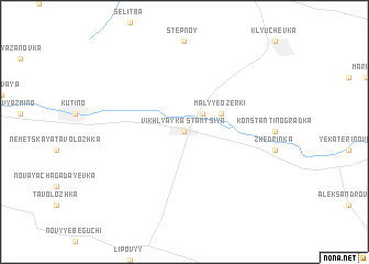 map of Stantsiya Vikhlyayka